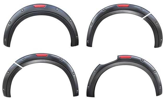 FENDER  FLARE OFFROAD (STD) 6'' MATTE